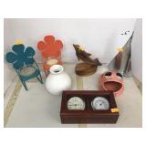 Misc Group, Wooden Dolphin, Votive Candle chairs