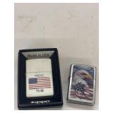 2 Zippo Lighters