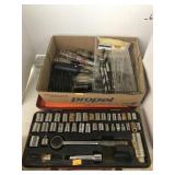 Socket Set, Drill Bits, Screwdrivers, Craftsman