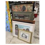 4cnt Framed Art and 1 Mirror