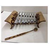 Bamboo and Metal Xylophone