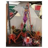 Colorful chandelier Plastic??