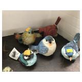 5 Decorative Birds