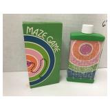 Avon Maze Game bottle with Box