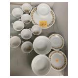 Corelle Dishes, not all Match, some chips