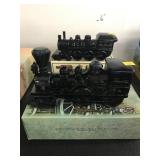 2 Avon Bottles with Boxes, Steam engine Trains