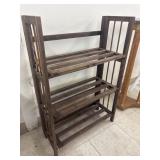 Collapsible Wooden Shelf