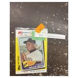 Willie Mays Baseball Card