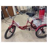 Mooncool adult tricycle featuring a step-through