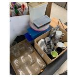 Drinking Glasses, Tupperware, Misc Kitchen Items