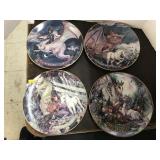 4 Magic Companions Plates, Numbered