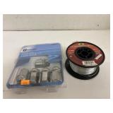 GM wheel locks & galvanized steel fence wire