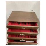 Oneidaware Stainless Silverware 4-drawer storage