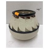 Feather Native American Candle Holder