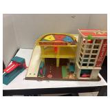 Vintage Fisher Price Little People Parking Ramp