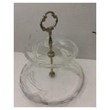 2-TIER GLASS BOWLS SERVING