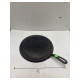 Cast Iron Round Flat Top Frying Pan Griddle