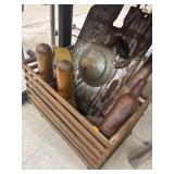 Wooden Crate & Contents