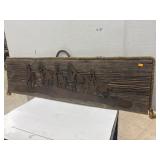 Wooden & Metal Horse Decor
