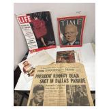 President Kennedy Dead Newspaper Nov. 22nd, 1963