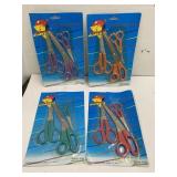 4cnt Packs of Scissors