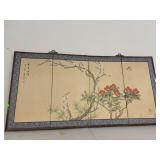 Asian folding 4-panel Wall Decor