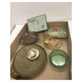 Vintage Ashtrays & Metal Cigarette Tins