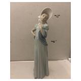 Vintage Nao Lladro Dama Airosa Porcelain Figurine