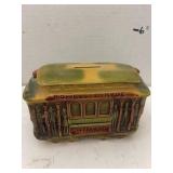 Vintage Coin Bank - Powell Mason Hyde Cable Car