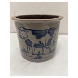 Vtg Beaumont Brothers Pottery Mini Crock