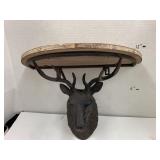 Cast Iron Deer Shelf