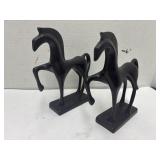 Vintage Etruscan Style Horse Figures Ancient Rome