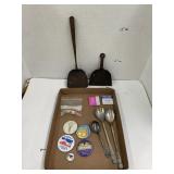 Buttons, Fishing Lure, Silverware, Misc