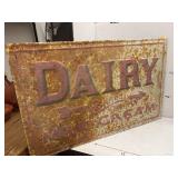 Metal Sign - Certified Quality Dairy Milk Cream