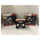 Halo security lights