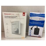Thermostat & outdoor sensing timer