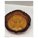 Indiana Glass Tiara amber glass ashtray
