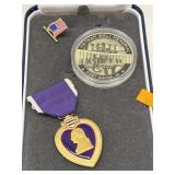 Purple Heart, Vietnam Wall Memorial Commemorative