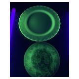 2cnt Uranium Plates (little one has chips)