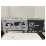 Hampton Bay 4- light vanity fixture