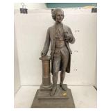 Bronze finish statue Mozart?