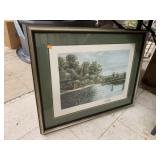 Framed Water Art