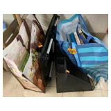 Organizers, tray table, scrapbooks