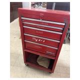 Metal Tool Box on Wheels