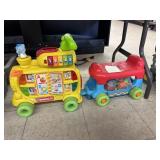 Ride on Toy w/ Alphabet Blocks