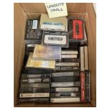 Assorted cassette tapes