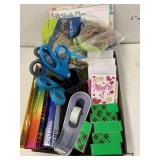 Tape, Crayons, Rubber-bands, misc