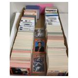 Large Flat of Football Cards