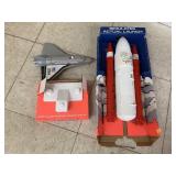 Plastic plane and Rocket