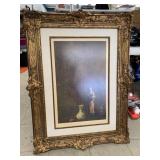 Framed Art, Signed, approx 30in x 40in